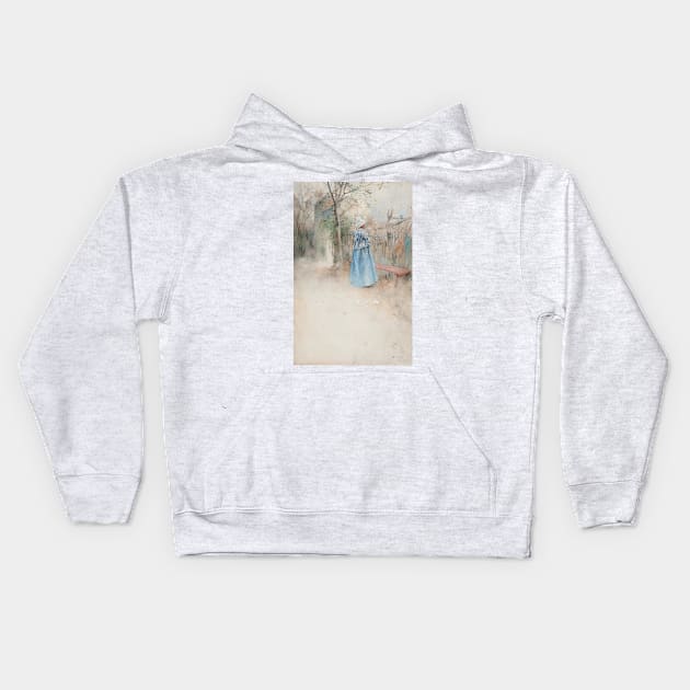 Autumn by Carl Larsson Kids Hoodie by Classic Art Stall